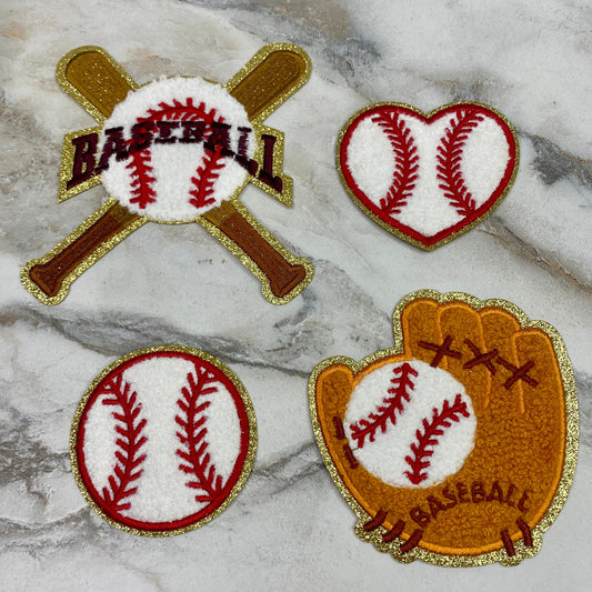 Chenille Patches - Baseball