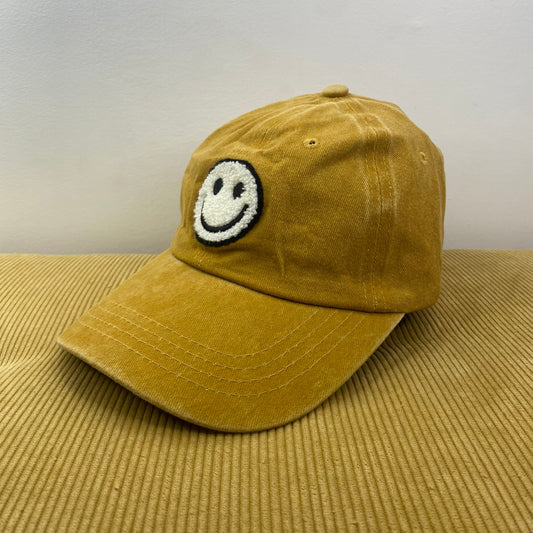 Hat - Smile Adult Mustard