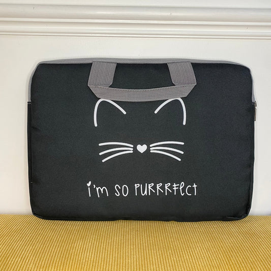 Laptop Bag - Cat - Purrrfect