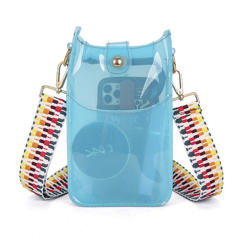 Ava - Colorful Clear, Slim Crossbody & Phone Bag - PREORDER 5/9-5/11