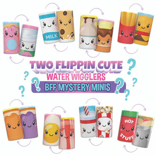 Two Flippin Cute Water Wigglers - BFF Mystery Minis Toy