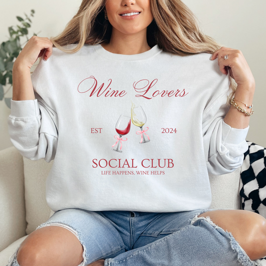 Wine Lovers Sweatshirt